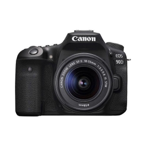 Canon EOS 90D 18 55mm f3.5 5.6 IS STM Wifi (Black)