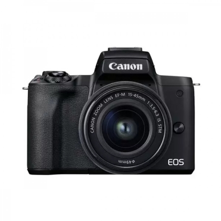 Canon EOS M50 Mark II 15 45mm f3.5 6.3 IS STM (Black)