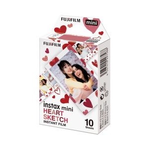 Fujifilm Paper Instax Mini Heart Sketch