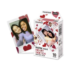 Fujifilm Paper Instax Mini Heart Sketch2