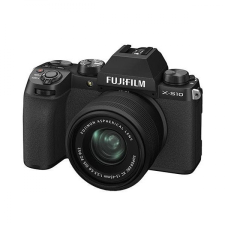 Fujifilm X S10 15 45mm f3.5 5.6 OIS PZ Bundling Memory Black