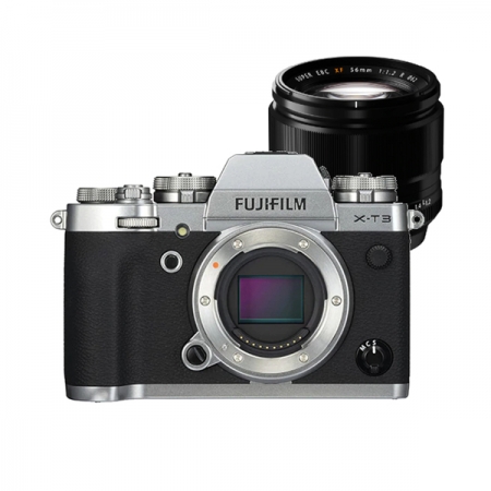 Fujifilm X T3 56mm f1.2 R Silver