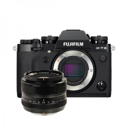Fujifilm X T3 Body Only New Bundling XF 35mm f1.4 Black