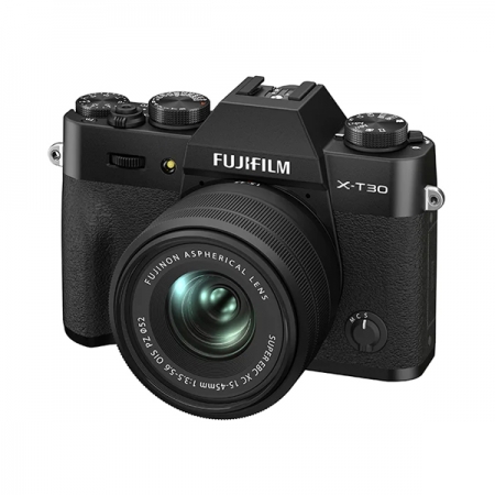 Fujifilm X T30 Mark II 15 45mm f3.5 5.6 OIS PZ Bundling Memory Black