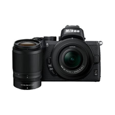 Nikon Z50 16 50mm + 50 250mm (Black)