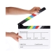 Profesional Clapper Board Colorful Acrylic