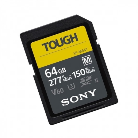 Sony SDXC 64GB SF M Series UHS IIA 277MBs