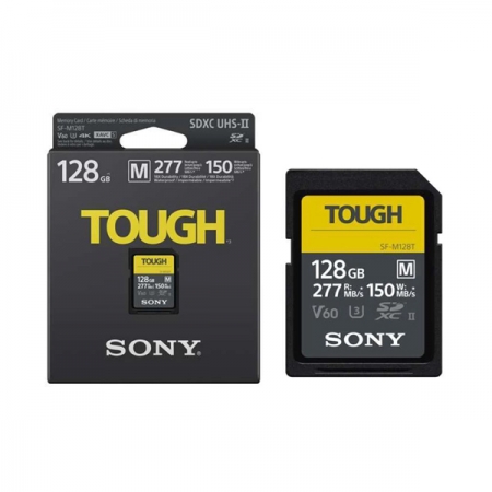 Sony Tough SDXC 128GB UHS II 277MBs