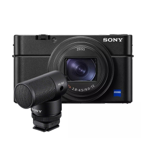 Sony DSC RX100 M7G (Black) Bundling Sony ECM G1