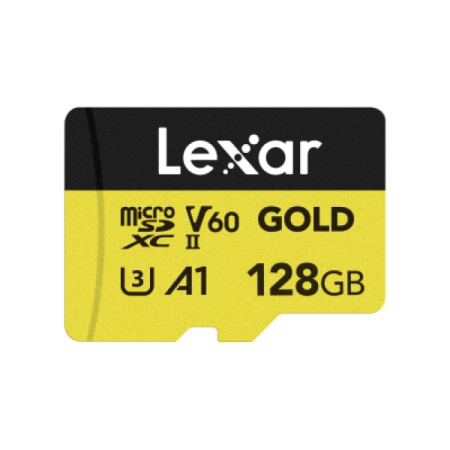 Lexar Profesional Gold Micro SDXC UHS II Card 128GB 280MBs